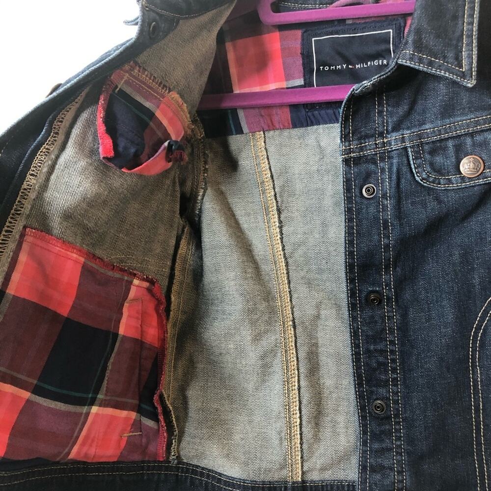 Tommy Hilfiger Little Girls Denim Jacket M(8-10) - Picture 4 of 6